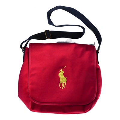 Pre-owned Ralph Lauren Handbag In Red