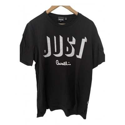 Pre-owned Just Cavalli T-shirt In Black