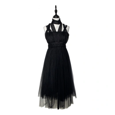 Pre-owned Givenchy Maxi Dress In Black
