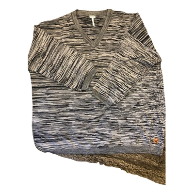 Pre-owned Loewe Wool Jumper In Grey