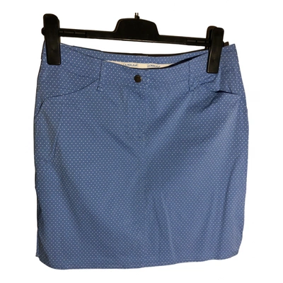 Pre-owned La Perla Mid-length Skirt In Blue