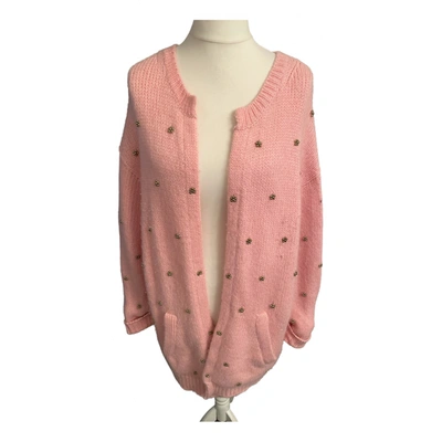 Pre-owned Juicy Couture Wool Coat In Pink