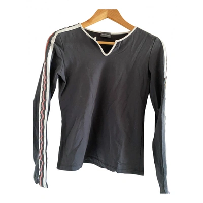 Pre-owned Roccobarocco Blouse In Black