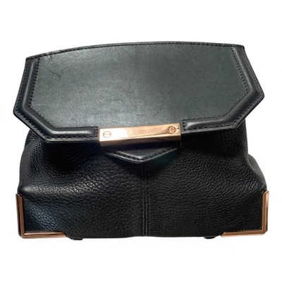 Pre-owned Alexander Wang Prisma Leather Handbag In Black
