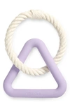 Wild One Triangle Tug Dog Toy In Lilac