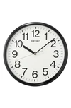 Seiko Office Wall Clock In Black