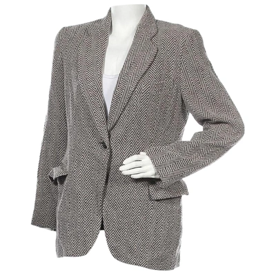 Pre-owned Cerruti 1881 Wool Blazer In Grey