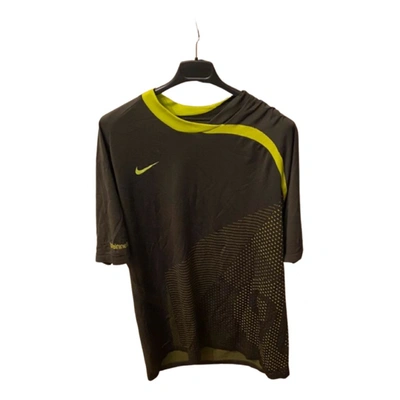 Pre-owned Nike T-shirt In Green