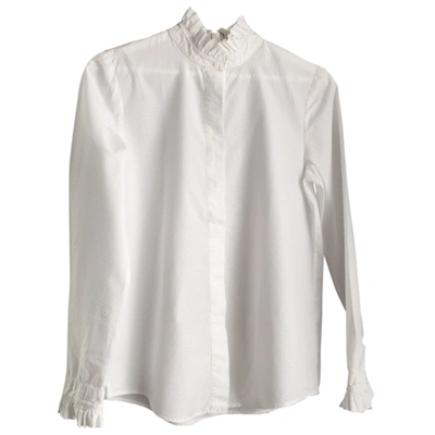 Pre-owned Claudie Pierlot Fall Winter 2020 Shirt In White