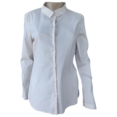 Pre-owned Ganni Shirt In White