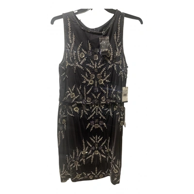 Pre-owned Adrianna Papell Mid-length Dress In Metallic