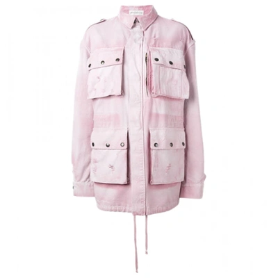 Pre-owned Faith Connexion Jacket In Pink