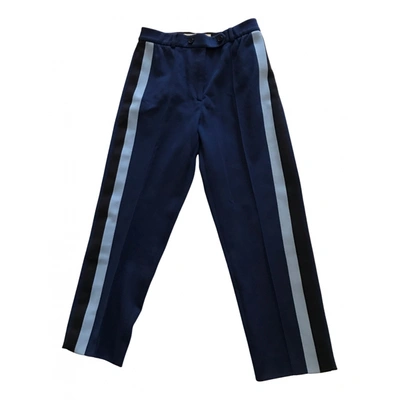 Pre-owned Golden Goose Carot Pants In Blue