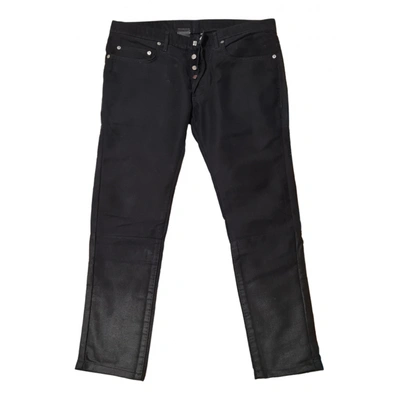 Pre-owned Dior Slim Pants In Black