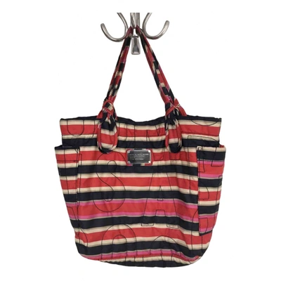 Pre-owned Marc By Marc Jacobs Pretty Nylon Cloth Tote In Multicolour