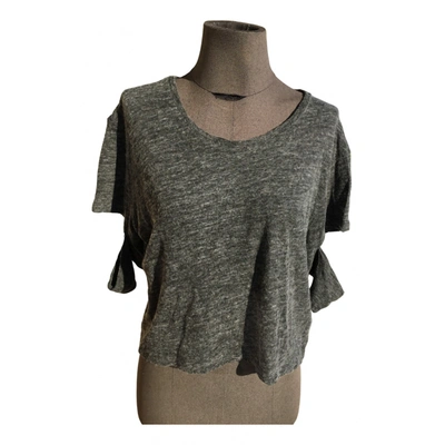 Pre-owned Iro Spring Summer 2020 T-shirt In Grey