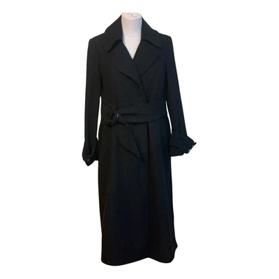 Pre-owned Preen Coat In Black