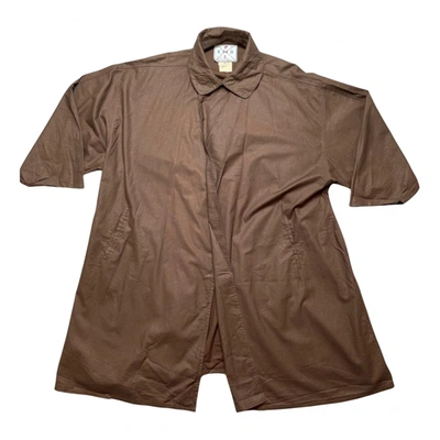 Pre-owned Fendi Jacket In Brown