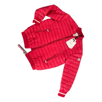 Pre-owned Moncler Classic Puffer In Red