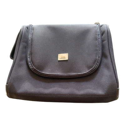Pre-owned Lancel Cloth Small Bag In Black