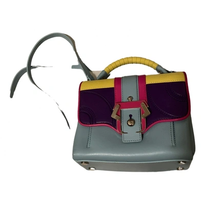 Pre-owned Paula Cademartori Leather Bag In Multicolour