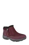 Easy Spirit Epic Water Resistant Ankle Boot In Wine