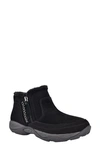 Easy Spirit Epic Water Resistant Ankle Boot In Black