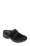 Easy Spirit Equinox Clog In Black Suede