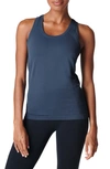 Sweaty Betty Athlete 2.0 Seamless Workout Tank In Nordic Blue