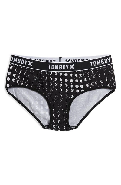 Tomboyx Hipster Briefs In Total Eclipse Print