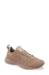 Apl Athletic Propulsion Labs Techloom Phantom Running Shoe In Almond / Champagne