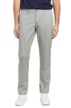 Nordstrom Sueded Slim Fit Stretch Chinos In Grey Oil