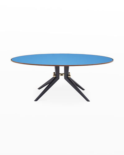 Jonathan Adler Trocadero Dining Table, Ebonized Oak