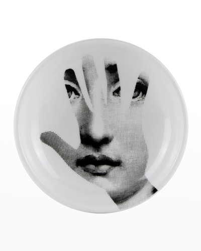 Fornasetti Tema E Variazioni N15 Face In Hand Round Ashtray