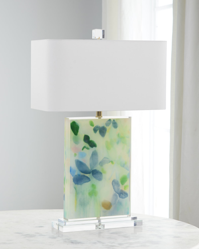 John-richard Collection Floral Table Lamp