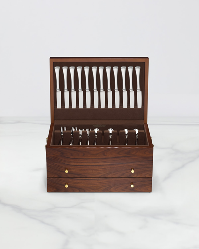 Lenox Rosewood Flatware Chest In Brown