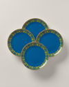 LENOX LX REMIX BLUE 4-PIECE ACCENT PLATE SET,PROD246330118