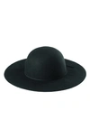 San Diego Hat Felted Wool Floppy Hat In Black
