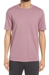 Vince Solid T-shirt In Washed Wisteria