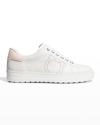 FERRAGAMO PIERRE BIcolour LOGO trainers,PROD245610028