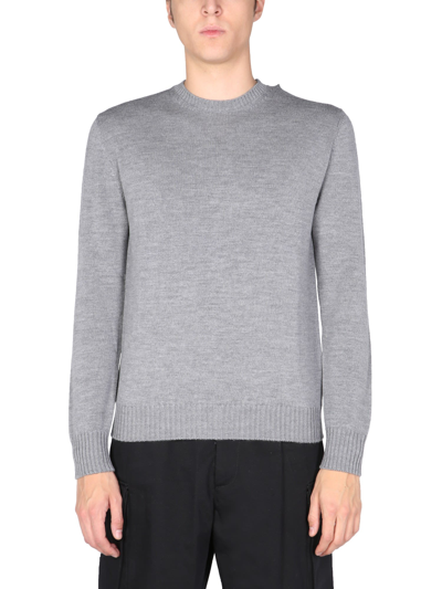 Ballantyne Crew Neck Sweater In Grey