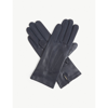 Dents Felicity Leather Gloves In Navy