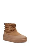 Ugg Classic Mini Lace-up Waterproof Winter Boot In Chestnut
