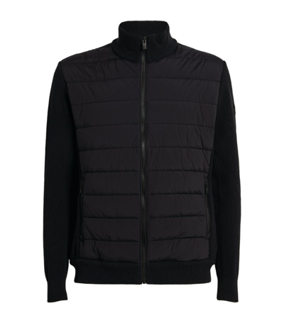 Fusalp Lissandre Ii Rib-knit And Quilted Shell Jacket In Noir