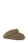 Ugg Genuine Shearling Slipper In Burnt Olive