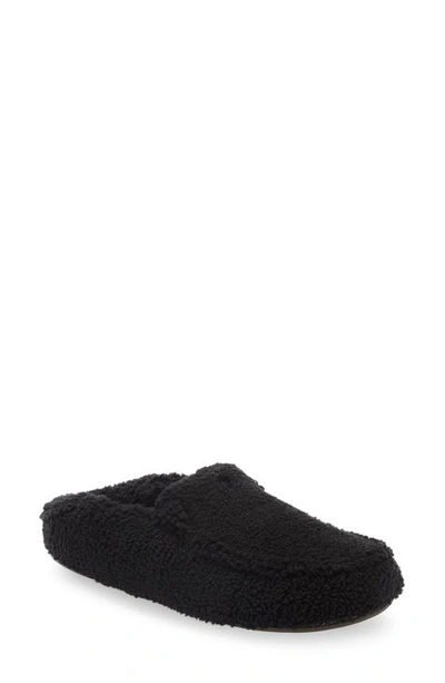 Olukai Nohea Heu Slipper In Black/ Black