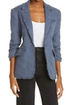 Cinq À Sept Khloe Boucle Blazer In Shadow