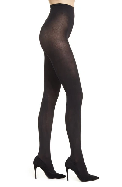 Swedish Stockings Nina Fishbone Tights In Black