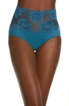 Wacoal Light And Lacy Brief In Blue Coral