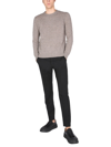 Ballantyne Crew Neck Sweater In Gray